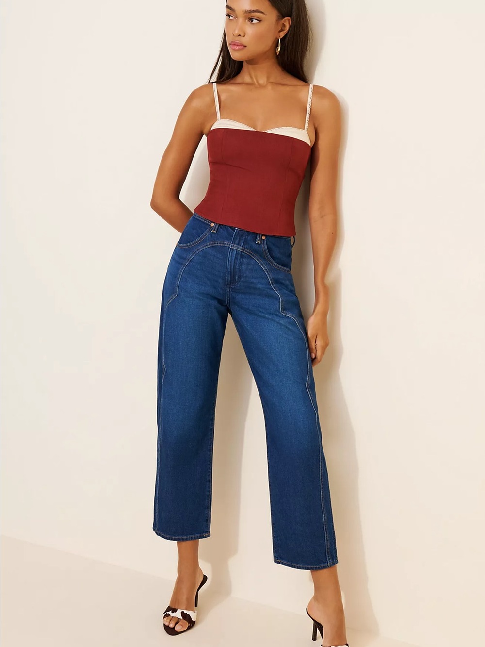 Wrangler sleek Barrel Leg Jeans